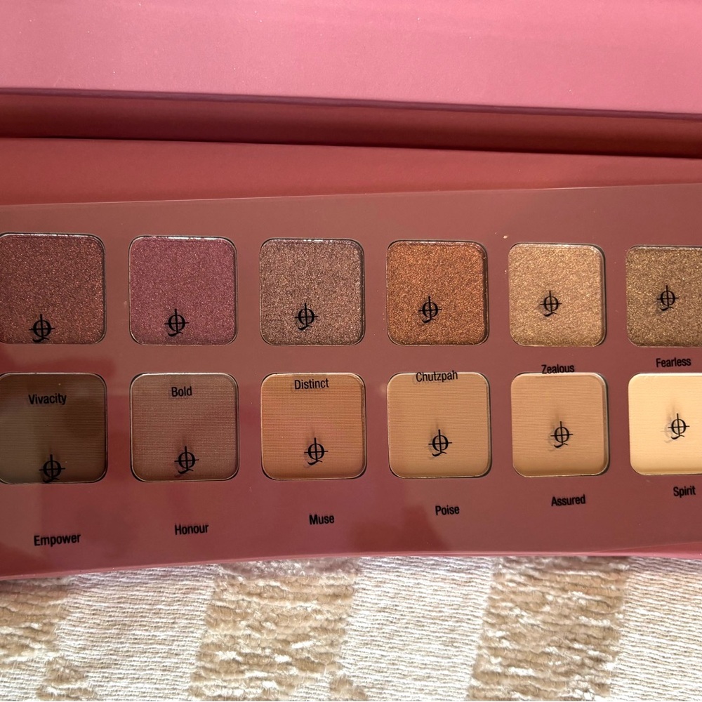 Illamasqua Eyeshadow Palette - Brown and Gold Shades